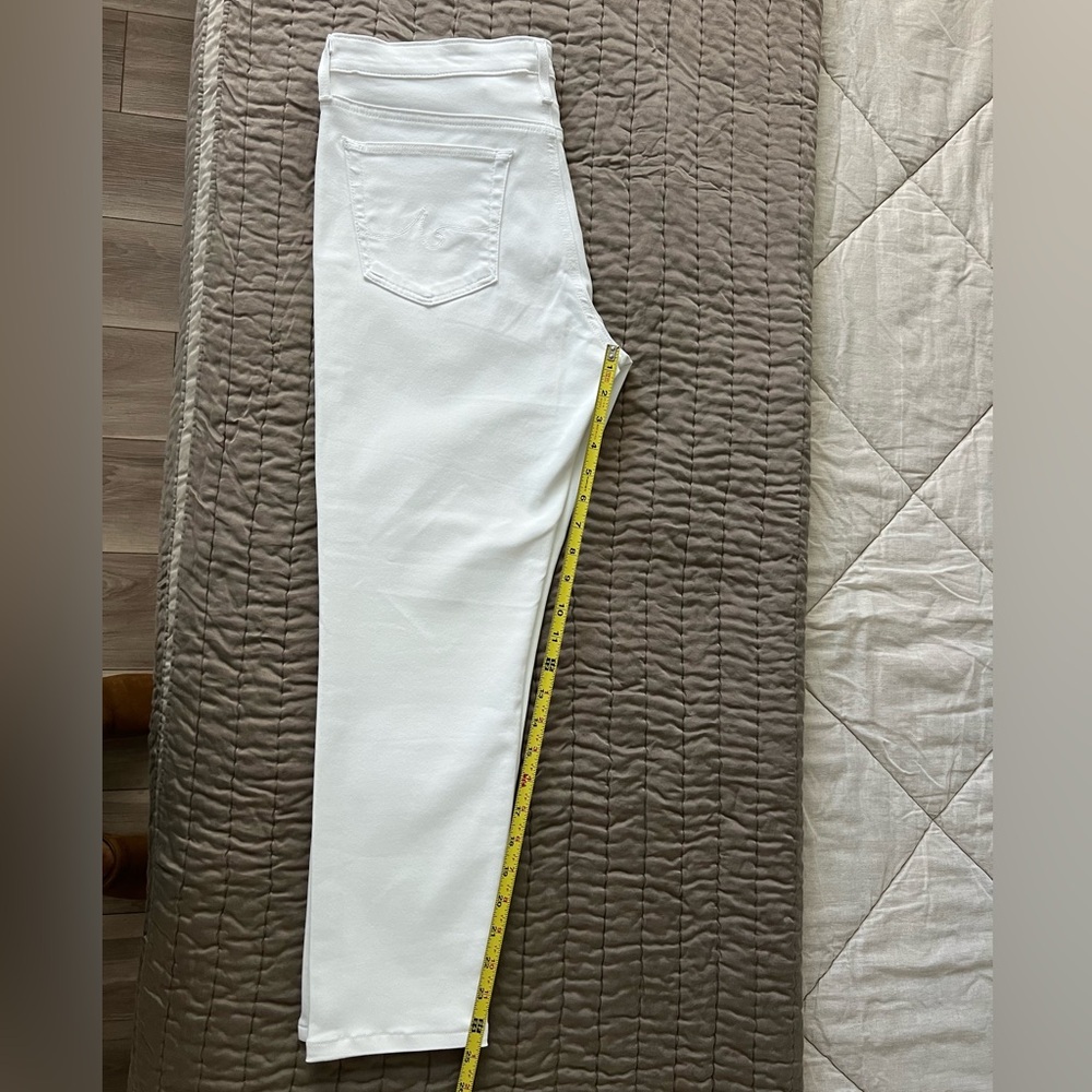 AG Women's The Ankle Legging - Super Skinny Ankle  Jeans in White - Picture 2 of 7